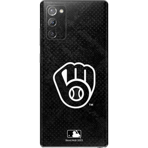 MLB Milwaukee Brewers Dark Wash Galaxy Note20 5G Skin